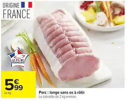 Carrefour Le Porc Français offre