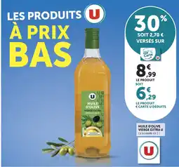 Super U U Huile d'olive vierge extra offre