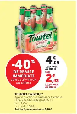 Super U Tourtel Twist offre