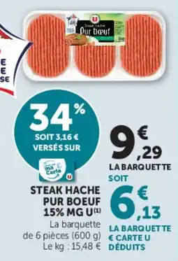 Super U Dur bœuf offre