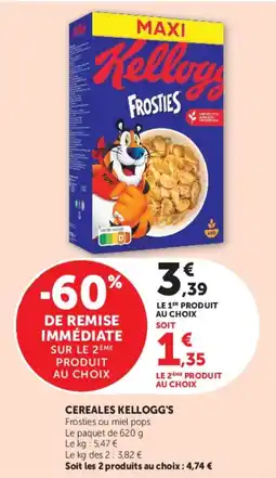 Super U Kellogg's Frosties offre