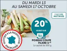 Super U Poireau Coupe offre