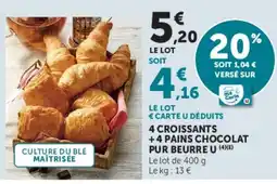 Super U U Croissants offre