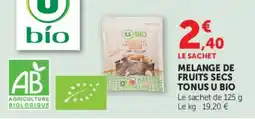 Super U TONUS U BIO offre