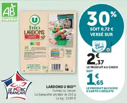 Hyper U U LARDONS offre