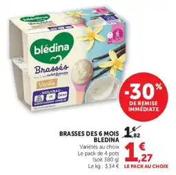 Hyper U BLEDINA Brasses offre