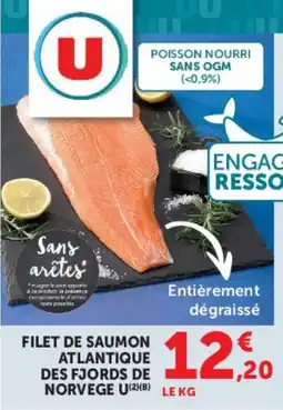 Hyper U U Filet de saumon atlantique offre