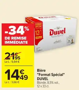 Carrefour Market Duvel offre