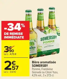 Carrefour Market SOMERSBY Bière aromatisée offre