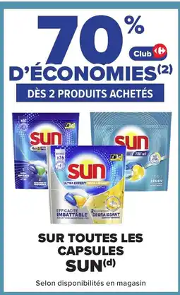 Carrefour Sun offre