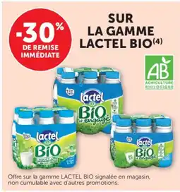 Hyper U Lactel Bio offre