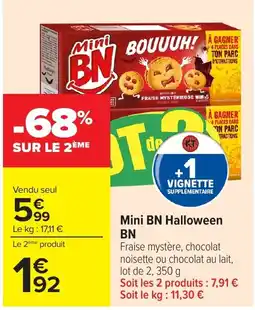 Carrefour Market Mini BN Halloween BN offre