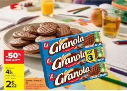 Carrefour Market LU Granola offre