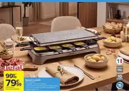 Carrefour Tefal Appareil à raclette offre