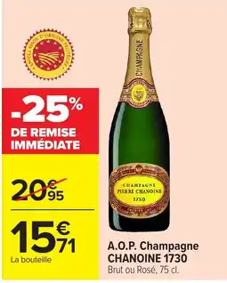 Carrefour Market Chanoine Champagne offre