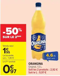 Carrefour Market ORANGINA Original offre