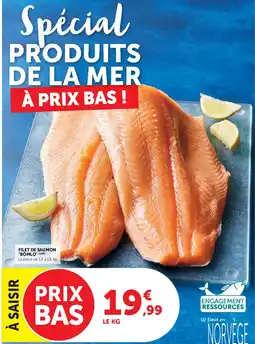 Super U BOMLO Filet de saumon offre
