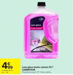 Carrefour CARREFOUR Lave-glace offre