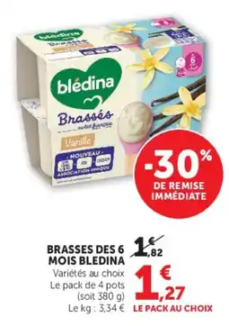 Super U bledina Brassés offre
