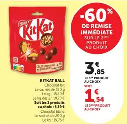 Super U KitKat BALL offre