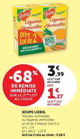Hyper U Liebig Soupe offre