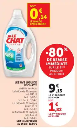 Super U LE CHAT L'EXPERT offre