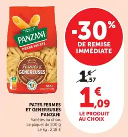 Super U PANZANI PATE FERME ET GENEREUSE offre