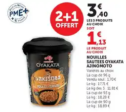 Hyper U AJINOMOTO OYAKATA offre