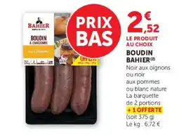 Hyper U Bahier boudin offre