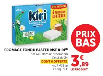 Kiri Fromage fondu pasteurisé