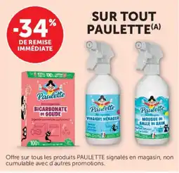 Super U PAULETTE Bicarbonate de soude offre