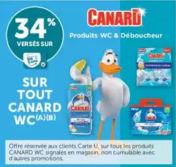 Super U Canard wc offre