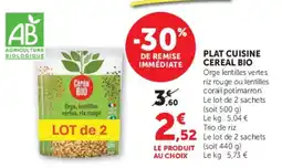 Super U Céréal BIO offre