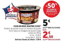 Hyper U Maitre CoQ Coq en Box offre