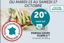 Hyper U U Poireau Coupe offre