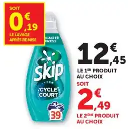 Super U Skip Detergent offre