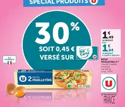 Hyper U U Pâtes feuilletées offre