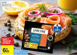 Carrefour LABEYRIE Saumon fumé offre