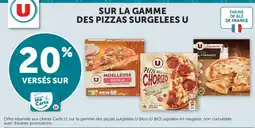 Super U U Pizzas surgelées offre