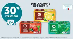 Super U Thés U offre