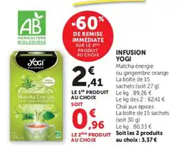 Hyper U YOGI Infusion offre
