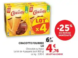 Hyper U LU Cracotte offre