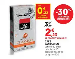 Hyper U SAN MARCO CAFE offre