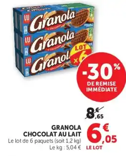 Super U LU Granola offre