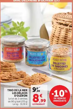 Hyper U DÉLICES D'OLÉRON RILLETTE DE MER offre