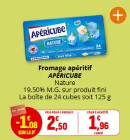 Coccimarket APÉRICUBE Fromage apéritif offre