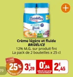 Coccimarket BRIDÉLICE Crème légère et fluide offre