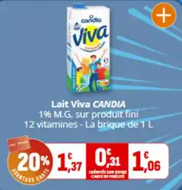 Coccimarket CANDIA Lait Viva offre