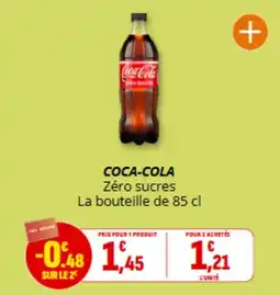 Coccimarket Coca-Cola Zéro sucres offre