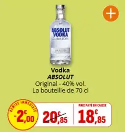 Coccimarket ABSOLUT Vodka offre